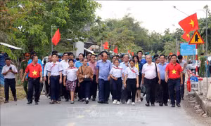 Khánh thành đường cờ Tổ quốc thứ hai tại Cần Thơ