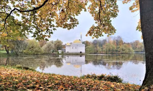 Mùa thu vàng ở 'Làng vua' St. Petersburg