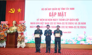 80 năm thành lập Quân đội Nhân dân Việt Nam: Xây dựng 'thế trận lòng dân' vững chắc
