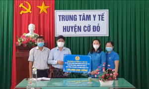 Hỗ trợ tăng cường dinh dưỡng cho lực lượng y tế tuyến đầu