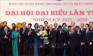Đại hội Đảng bộ Ngân hàng Thương mại cổ phần Đầu tư và Phát triển Việt Nam lần thứ XV
