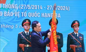 Cục Gìn giữ hòa bình Việt Nam đón nhận Huân chương Bảo vệ Tổ quốc hạng Ba