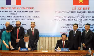 Thúc đẩy hợp tác giữa TP Hồ Chí Minh và vùng Lyon, Pháp