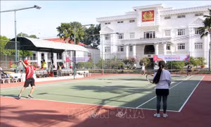 Tạo môi trường để người làm báo rèn luyện thể thao và giao lưu nghề nghiệp