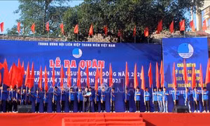 Ra quân tình nguyện mùa Đông 2020 và Xuân tình nguyện 2021