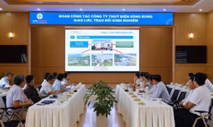 Công ty thủy điện Buôn Kuốp và Thủy điện Sông Bung trao đổi kinh nghiệm, nâng cao hiệu quả vận hành thủy điện