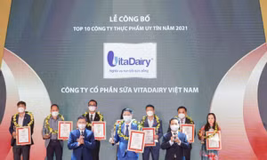 VitaDairy tiếp tục nằm trong top 3 công ty sữa bột nội địa lớn nhất Việt Nam