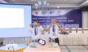 Họp báo, bốc thăm chia bảng đấu vòng chung kết U15 Quốc gia-Next Travel 2022