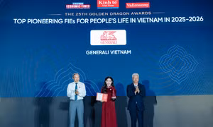 Generali Việt Nam khẳng định vị thế tại Giải thưởng Rồng Vàng 2026
