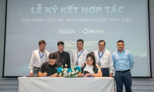 AQUA Việt Nam mở rộng thị trường máy giặt sấy bán công nghiệp