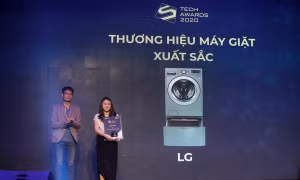 Máy giặt LG được vinh danh tại Tech Awards 2020 