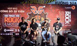 Nhiều ban nhạc Rock đình đám hội tụ tại 'Ride 2 Rock'