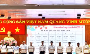Quận Tân Bình sơ kết phong trào 'Toàn dân đoàn kết xây dựng đời sống văn hóa'