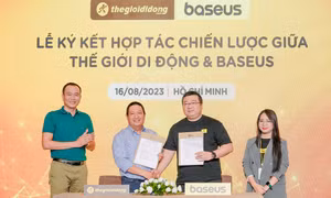 Thế Giới Di Động hợp tác cùng thương hiệu điện tử tiêu dùng Baseus