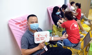 Mắt Bão tổ chức chương trình hiến máu nhân đạo