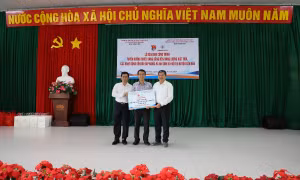 EVNGENCO3 bàn giao công trình thanh niên tại huyện Côn Đảo