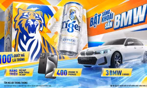 'Bật sảng khoái, săn BMW' cùng Tiger Crystal
