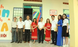 Khánh thành trường mẫu giáo cho trẻ khó khăn ở Đắk Lắk
