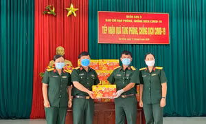 72.000 sản phẩm Trà Thanh Nhiệt Dr Thanh tiếp tục tiếp sức đồng bào, chiến sĩ tại Quân khu 5 và Quân khu 7