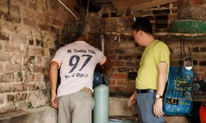 Trao tặng 40 máy lọc nước cho người dân Sóc Sơn
