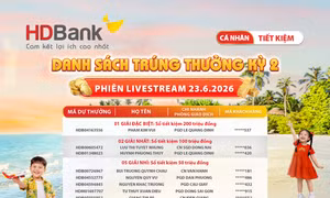 Nhiều khách hàng HDBank trúng thưởng sổ tiết kiệm  và chuyến du lịch Hàn Quốc  