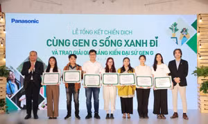 Tám sáng kiến được vinh danh ‘Cùng Gen G sống Xanh đi’