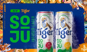 Tiger Beer ra mắt Tiger Soju Infused Lager hoàn toàn mới