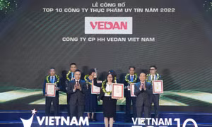 Vedan Việt Nam được vinh danh top 10 công ty thực phẩm uy tín năm 2022 
