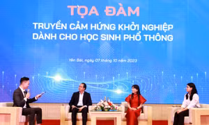 Truyền cảm hứng sáng tạo khởi nghiệp cho học sinh phổ thông ở Yên Bái 