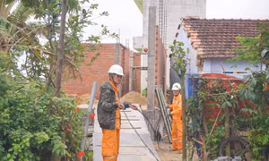 Hoàn thành cấp điện 100% nhà hư hỏng nhẹ, gần 99% nhà hư hỏng nặng 