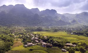 Phát triển du lịch gắn với bảo tồn văn hóa Mường ở Giang Mỗ