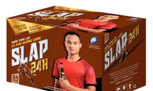 Long Hưng ra mắt nước tăng lực cà phê hương chồn SLAP 24H 