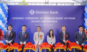 Shinhan Việt Nam khai trương thêm ba chi nhánh và phòng giao dịch