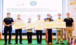 Giải Golf Saigontourist Group gây quỹ vì học sinh nghèo hiếu học