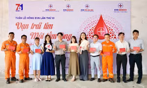 EVNGENCO3: Vạn trái tim, một tấm lòng