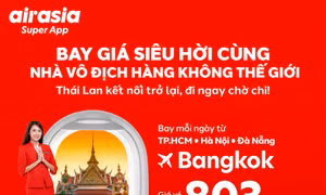 Dễ dàng bay từ Việt Nam đến Thái Lan không cần cách ly