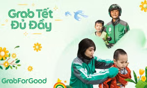 Grab dành 3,5 tỷ đồng hỗ trợ đối tác và cộng đồng đón Tết