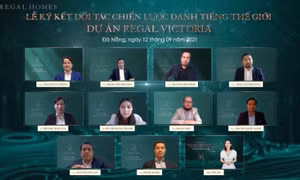 Đất Xanh miền Trung ký kết với các thương hiệu vật liệu hoàn thiện cho khu biệt thự Regal Victoria 