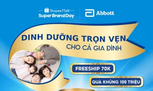 Abbott và Shopee khuyến khích người Việt ăn uống hợp lý, sống lành mạnh 