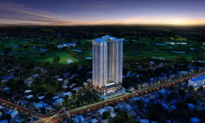Coteccons & Unicons cất nóc dự án The Emerald Golf View 