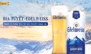 HEINEKEN Việt Nam ra mắt bia lúa mì Edelweiss
