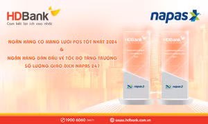 HDBank tỏa sáng tại Hội nghị Thành viên NAPAS 2024 