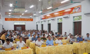 Xã Đan Thượng: Công bố các Quyết định về tổ chức bộ máy và nhân sự các thôn sau sáp nhập