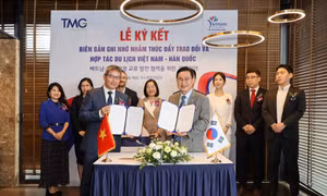 TMG ký biên bản ghi nhớ hợp tác cùng Văn phòng đại diện Tổng cục du lịch Việt Nam tại Hàn Quốc