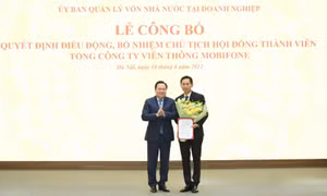 Lễ công bố quyết định bổ nhiệm Chủ tịch Hội đồng Thành viên Tổng Công ty Viễn thông MobiFone
