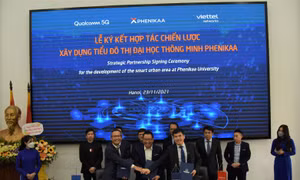 Hợp tác xây dựng tiểu đô thị đại học thông minh đầu tiên