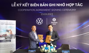 Ngân hàng Shinhan ưu đãi cho khách hàng mua các dòng xe Volkswagen