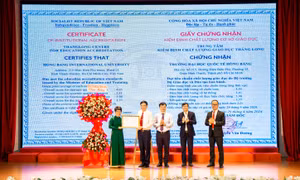 HIU đạt chuẩn Kiểm định chất lượng giáo dục cơ sở chu kỳ II