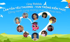 Babilala đồng hành với Cặp lá yêu thương giúp trẻ nghèo đến trường