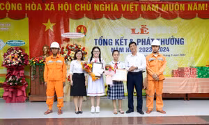 PC Quảng Ngãi trao giải Cuộc thi về kiến thức sử dụng điện an toàn - tiết kiệm - hiệu quả
